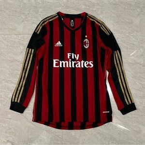 AC Milan 13/14 long sleeve Home - Kaka’ #22 US SIZE MEDIUM, LARGE